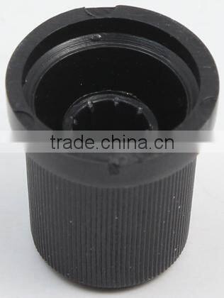 ABS 6mm electric knurled control gas stove knob