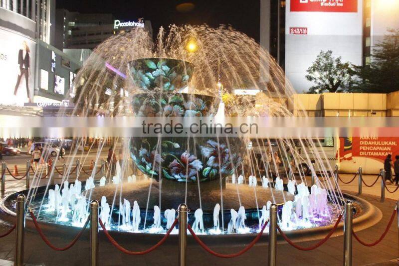 Beautiful ceramic water fountain