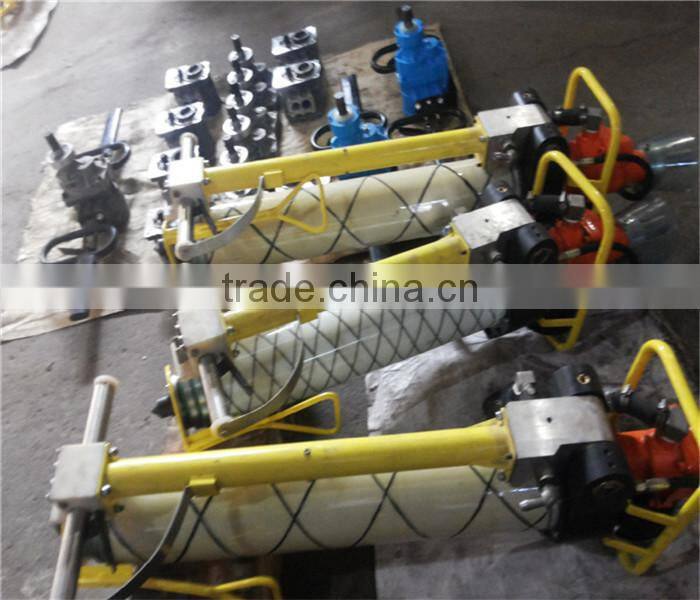 non-aluminous standard head pneumatic rockbolt drill rig MQT130/2.8