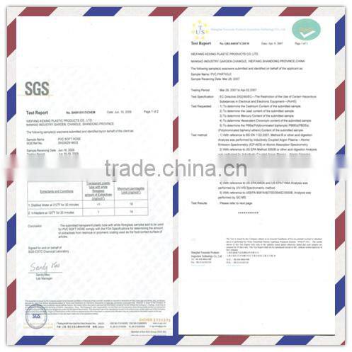 flexible and no smell thick wall pvc pipe