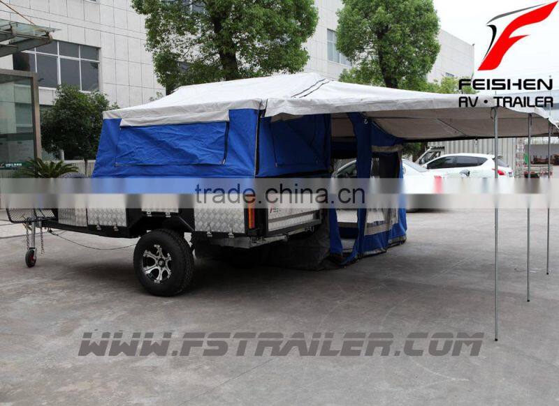 Off-road soft floor camper trailer 7ft x 4ft