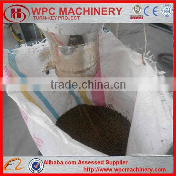 Double screw WPC PE granulating machine line