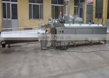 automatic poultry feet processing line duck paw chicken feet peeler peeling cutting machine