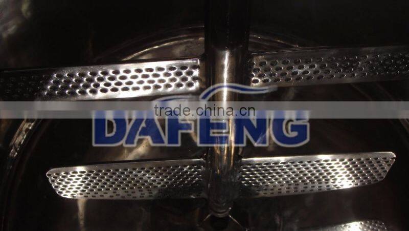 SS.316L 50L electric heating double jacketed mixing tank