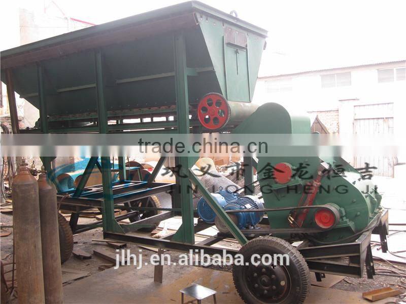 Energy-saving and ISO standard mobile shale crusher machine