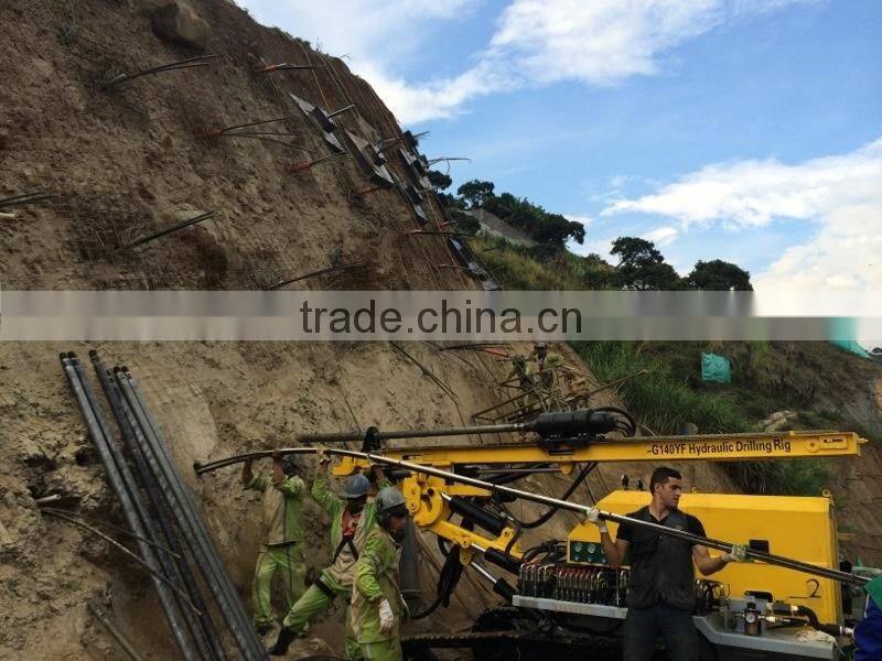 gold mining blasting hole drilling rig CTQ-G140YF