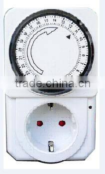 US EU UK AU NZ output daily 24hrs grounded mechanical auto timer swith for grow lighting control in hydroponics indoor gardening