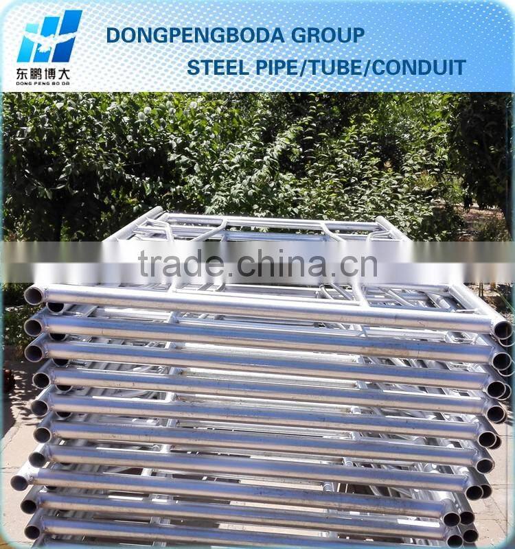 scaffolding pipe hot dipped galvanized structure steel pipe