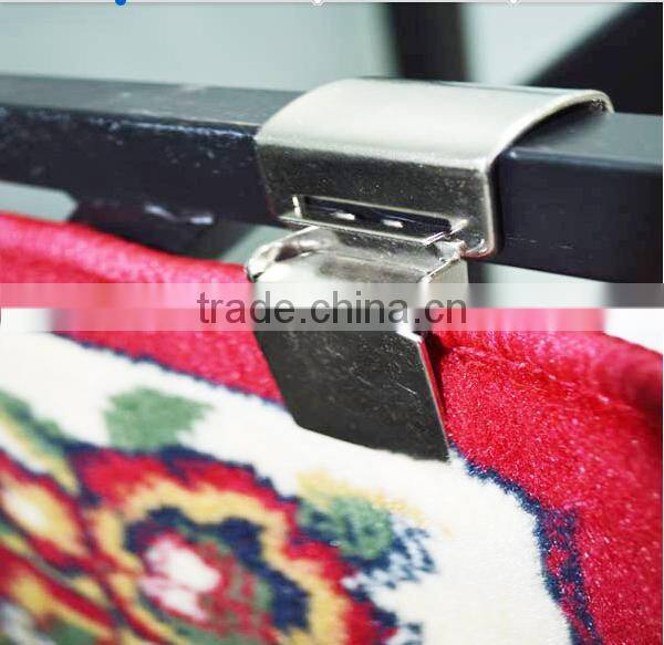 Floor Standing Metal Display Rack for Fabrics