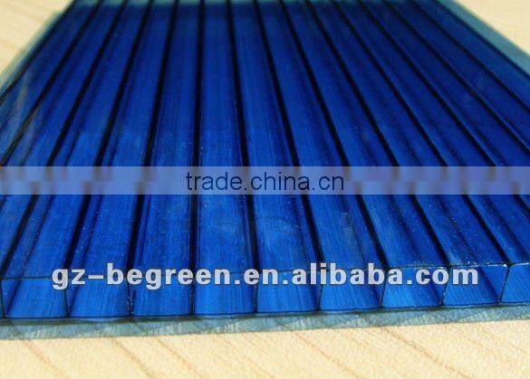 6mm 8mm 10mm high quality PC Polycarbonate hollow sheet in China