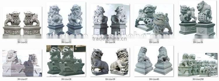 big stone lion statue in garden sculpture for sale