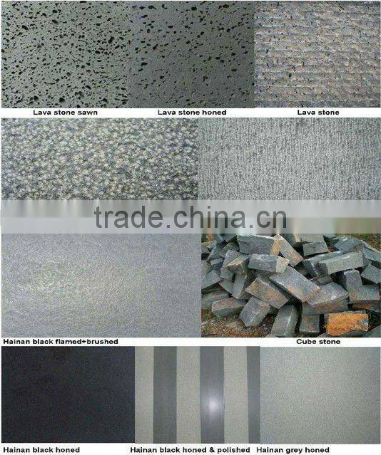 Hainan Black Basalt Cube Stone