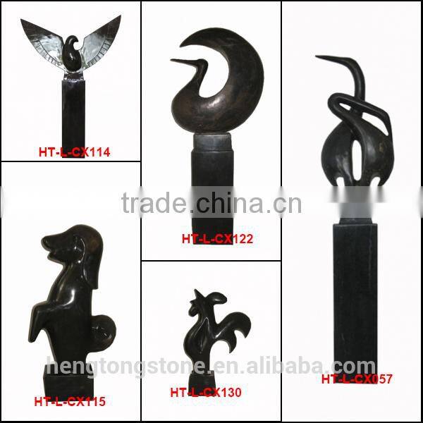 Garden Marble Abstract Dolphin Statue