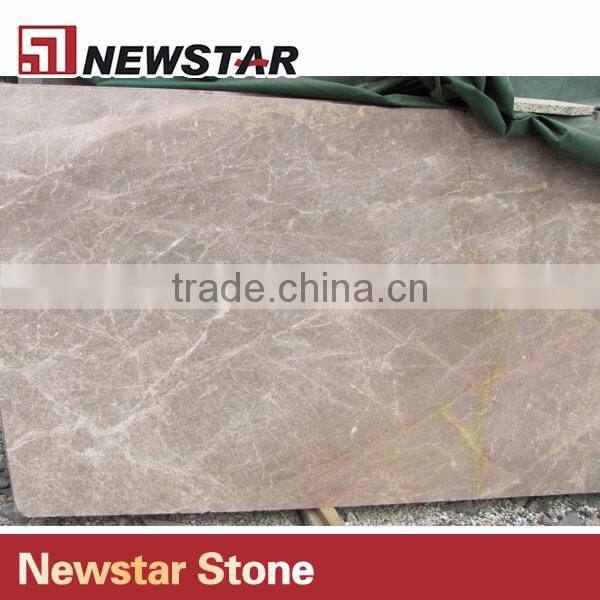 Newstar Ligth Coffee Brown Marble Slab For Home Flooring Decoration