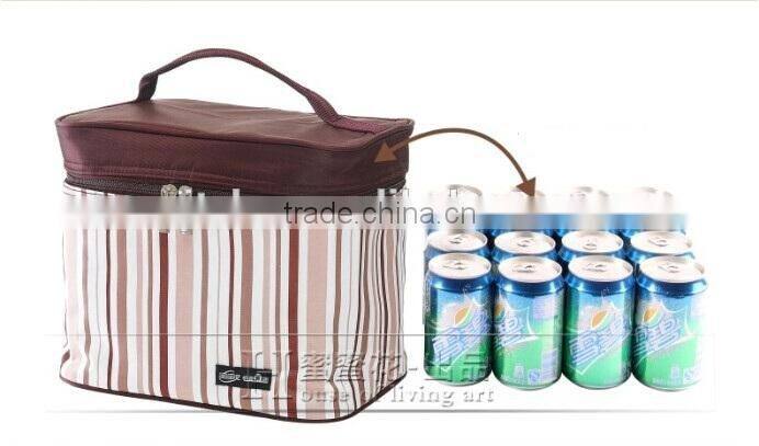 Hot Sale Lovely Waterproof 6.8L Travel Picnic Lunch bag Snack Tote Isothermic Cooler Handbag
