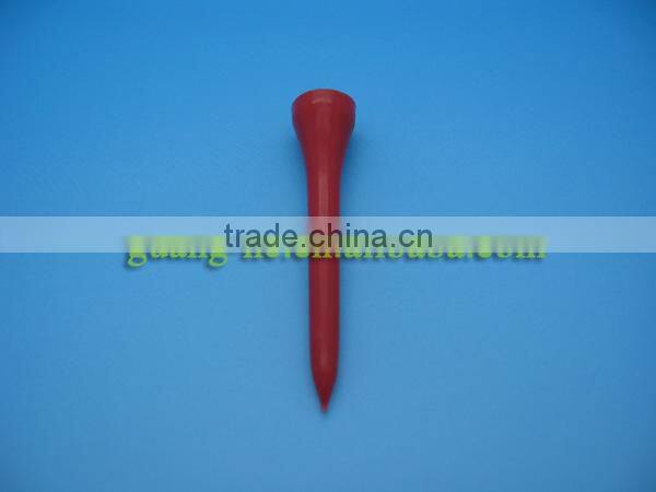 Diodegradable and compostable PLA(polylactic acid)plastic golf tee, environment-friendly