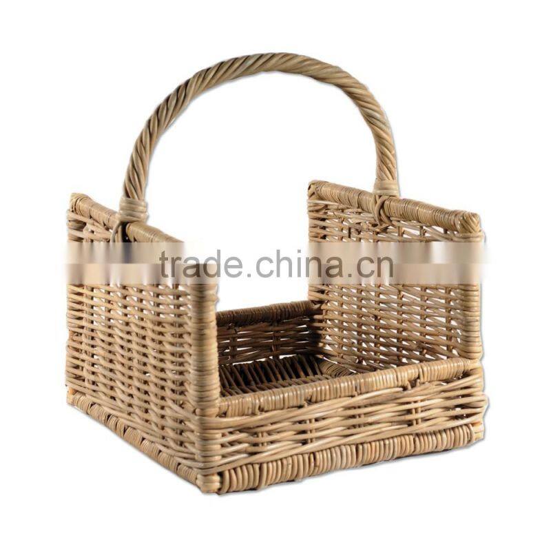 wicker basket wholesale willow basket supplier wicker handle basket manufacture