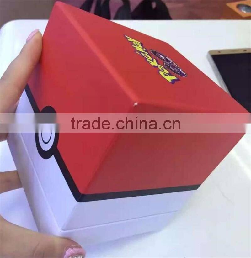 Pokemon Go Pokeball Hot Sales porjector Power Bank 12000mah Poke luminescent Ball Mobile Charger