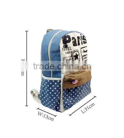 Store More Canvas Backpack for Women & Girls Casual Book Bag Sports Daypack