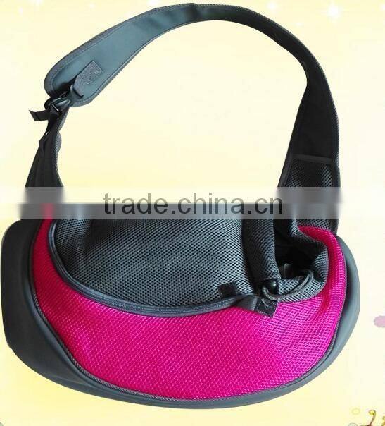 CY115 Breathable Mesh Pet Dog Backpack Puppy Cat Chest Carriers Portable Outdoor Dog Travel Bag