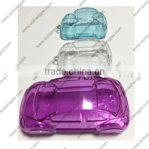 Cleverish portable cute car plastic storage jewelry wedding box kit