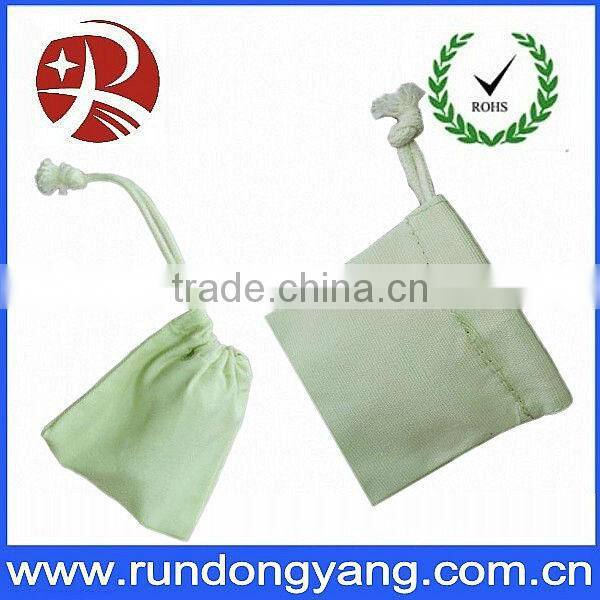 Pretty mini customized high quality drawstring gift bags
