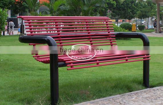 Arlau Cheap Modern Furniture,Outdoor Long Metal Garden Bench,Metal Tables And Chairs Garden