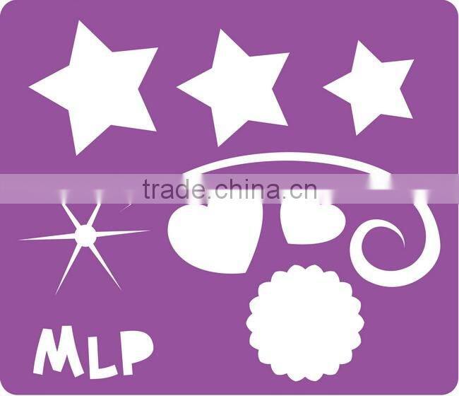 Kids Plastic Stencil Designs For Painting Simple Patterns