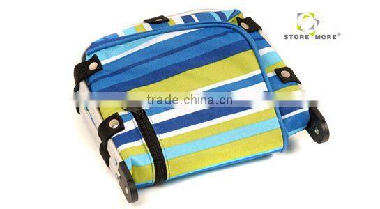 Collapsible Folding Market Basket With Pocket