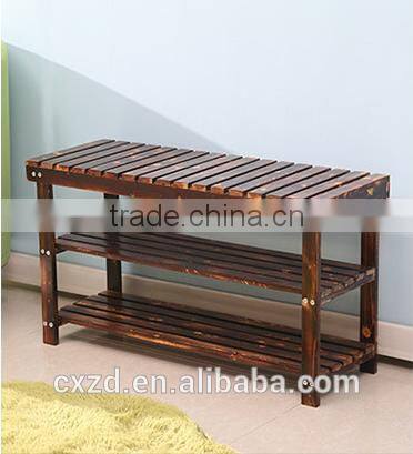 wholesale antique wooden shoe rack