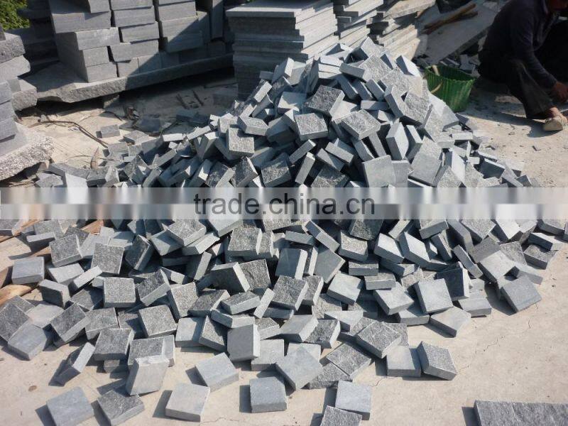 Cheap Paving Stone Grey Granite Cube Stone Driveway Paving Stone