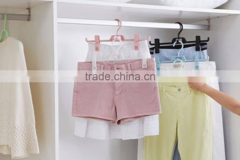 Wind-proof and professional pants hanger hook rack