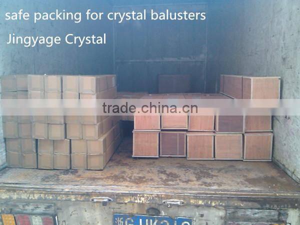 crystal staircase railing for home decoration