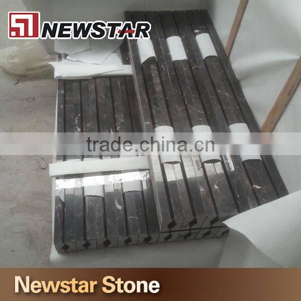 Natural Stone Marble Brown Skirting Board