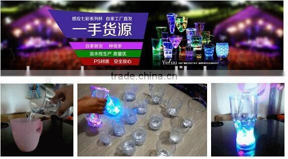 Party Decoration Led Multicolor Glow Bottle Coaster