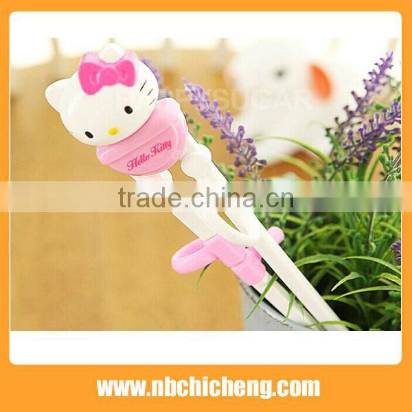 Cute Cartoon Children Education learning chopsticks and rubber chopsticks holder