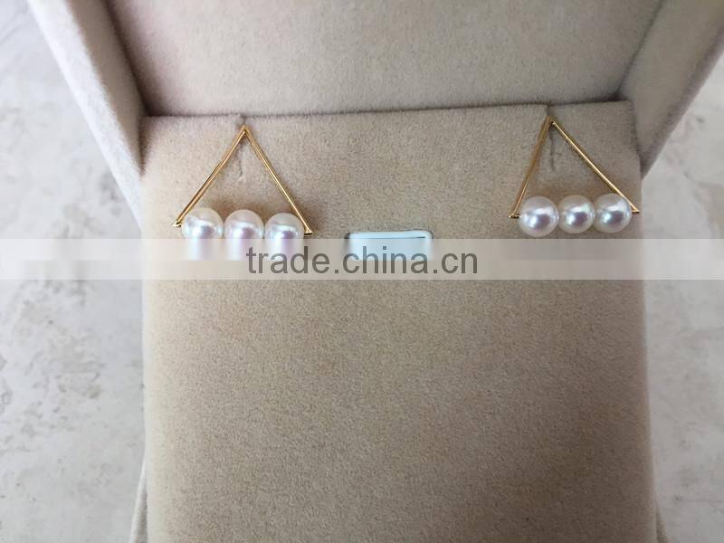 13-14 mm white south sea pearl jewelry earrings wholesale