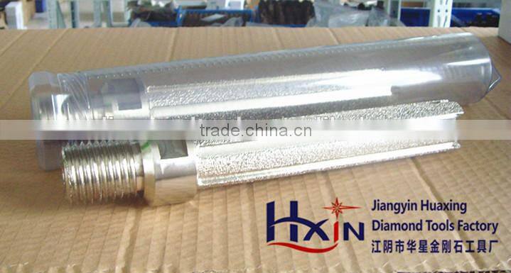 1/2" GAS Vacuum Brazed Diamond Finger Bit