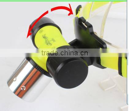 waterproof T6 diving headlamp light 10w LED headlights diving flashlight charging
