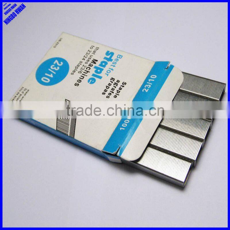Quantity office galvanized heavy duty staples 23