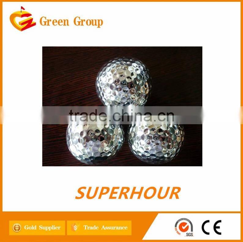 Customized golf metal balls