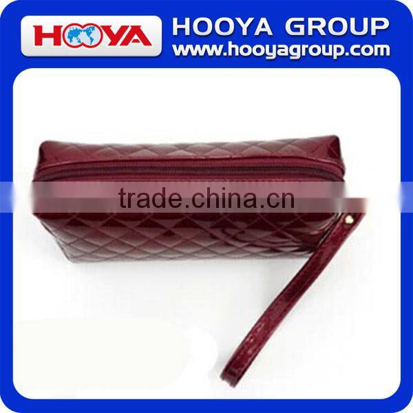 PU Cosmetic Bag/lady bag/Fashion Quited PU Lady Wash Bag