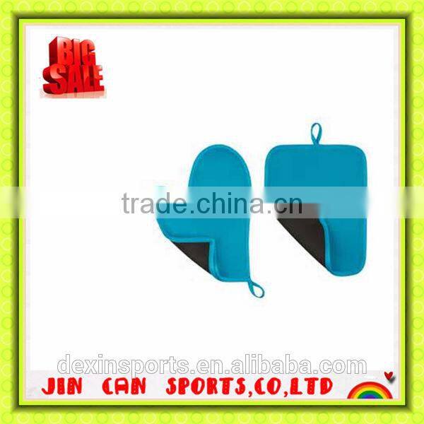 2014 new product cotton kitchen design oven gloves with finge