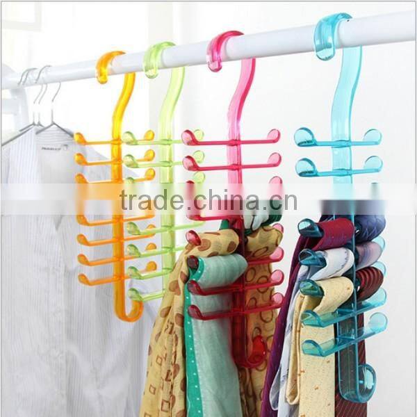 cheap new design plastic hanger/custom cheap plastic hanger for scarf/custom cheap hanger manufacturer