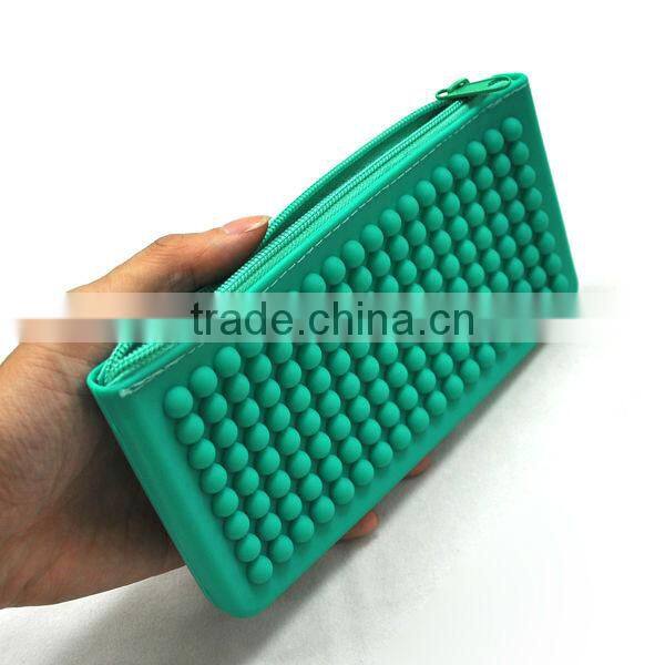 Rectangle shape zipper coin bag