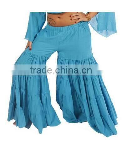 Tribal fusion skirt pants for belly dance