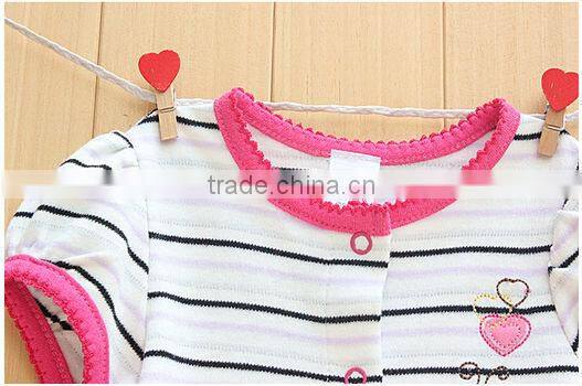 Wholesale comfortable baby girl clothes romper with factory price