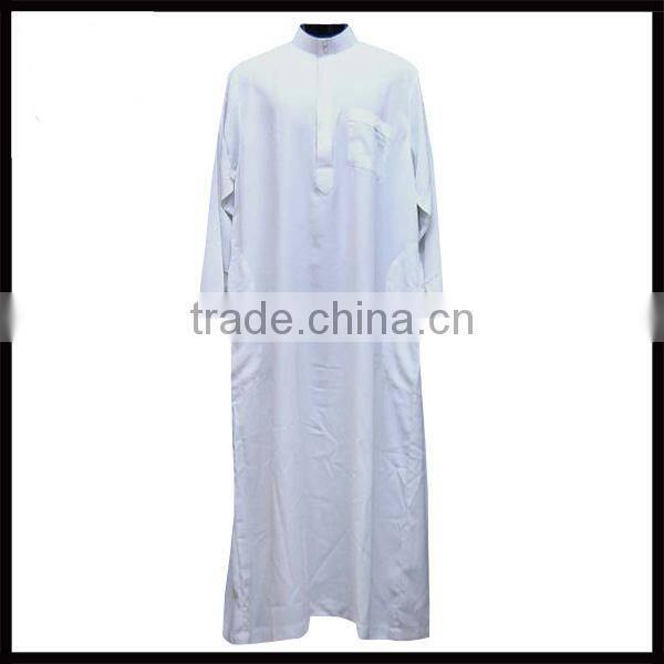 Muslim clothing kaftan dubai with high quality dubai fashion kaftan plain white abaya
