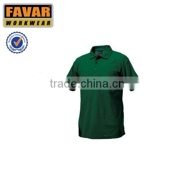 mens cotton polo short sleeve shirt