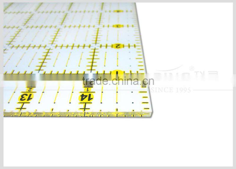 Acrylic patchwork ruler in 16cm*16cm 3mm thicklness #KPR1616